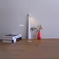 Glow Tube Cordless Lamp in White, about 33 cm tall