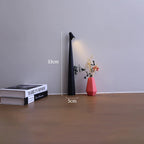 Glow Tube Cordless Lamp in Black, about 33 cm tall