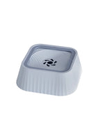 No-Spill Floating Dog Water Bowl in Gray