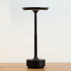 Sleek Cordless Table Lamp in Black